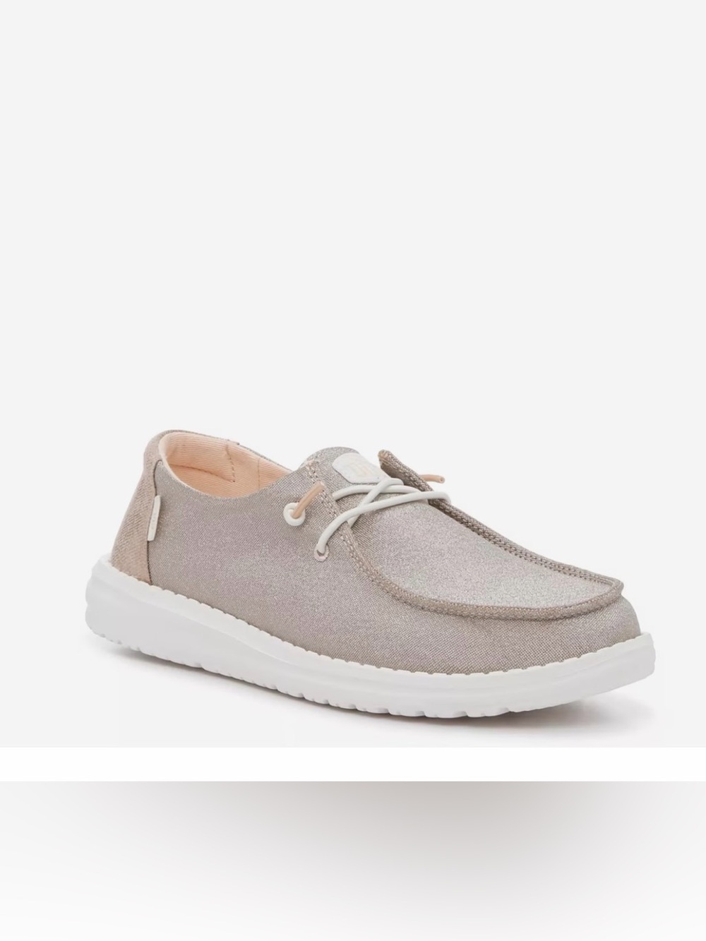 Hey Dude Wendy Metallic Sparkle in Rose Gold Women's Size 10 NWT